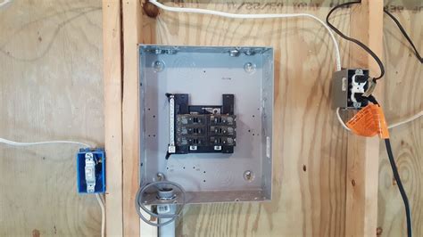 small breaker box for shed